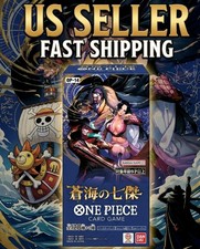 One Piece TCG OP-14 Japanese The Azure Sea's Seven Booster Box FAST SHIPPING 