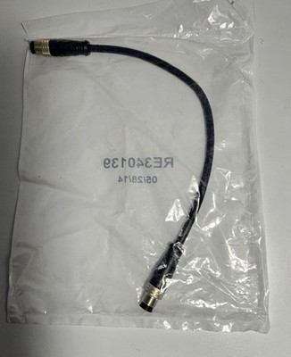 John Deere RE340139 Short Ethernet Cable Male to Male OEM NEW GreenStar