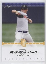 2013 Leaf Perfect Game Showcase Gold Mac Marshall #106 0a1