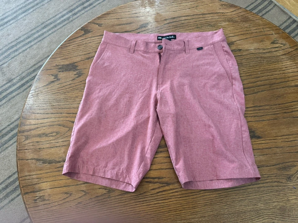 Pantalones Cortos de Golf Travis Mathew Para Hombre Talla 34 Dos Pares Azul Rosa Golf Informales PGA Foto 2 de 4