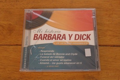 Barbara y Dick CD Mi Historia Remasterizado BMG Chile Latin Pop 2002 Sealed