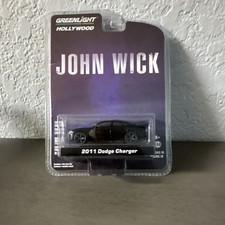Greenlight Hollywood John Wick 2011 Dodge Charger 1:64 Diecast Car Black