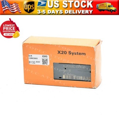 US Free TAX B&R X20 Bus Controller, 1 Profibus DP Interface, X20BC0063 X20