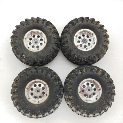 Redcat Racing Irok Super Swamper Crawler Tires W Plastic Beadlock Wheels