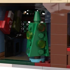 Hot Sale Winter Village Cottage for Christmas Building Toys Set 594