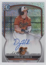 2023 Bowman Chrome Mega Box Chrome Mojo Auto Douglas Hodo III #BCMA-DH Auto 11s9