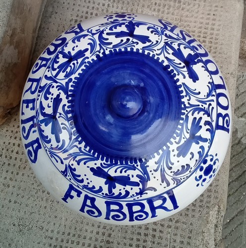 FABBRI AMARENA Bologna ARS DERUTA Vase Vintage 60er Jahre Keramik Werbung - Bild 4 von 10