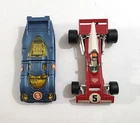 Lot of 2 Corgi Toys 1:36 Diecast Cars Whizzwheels Porsche 917 and Ferrari 312