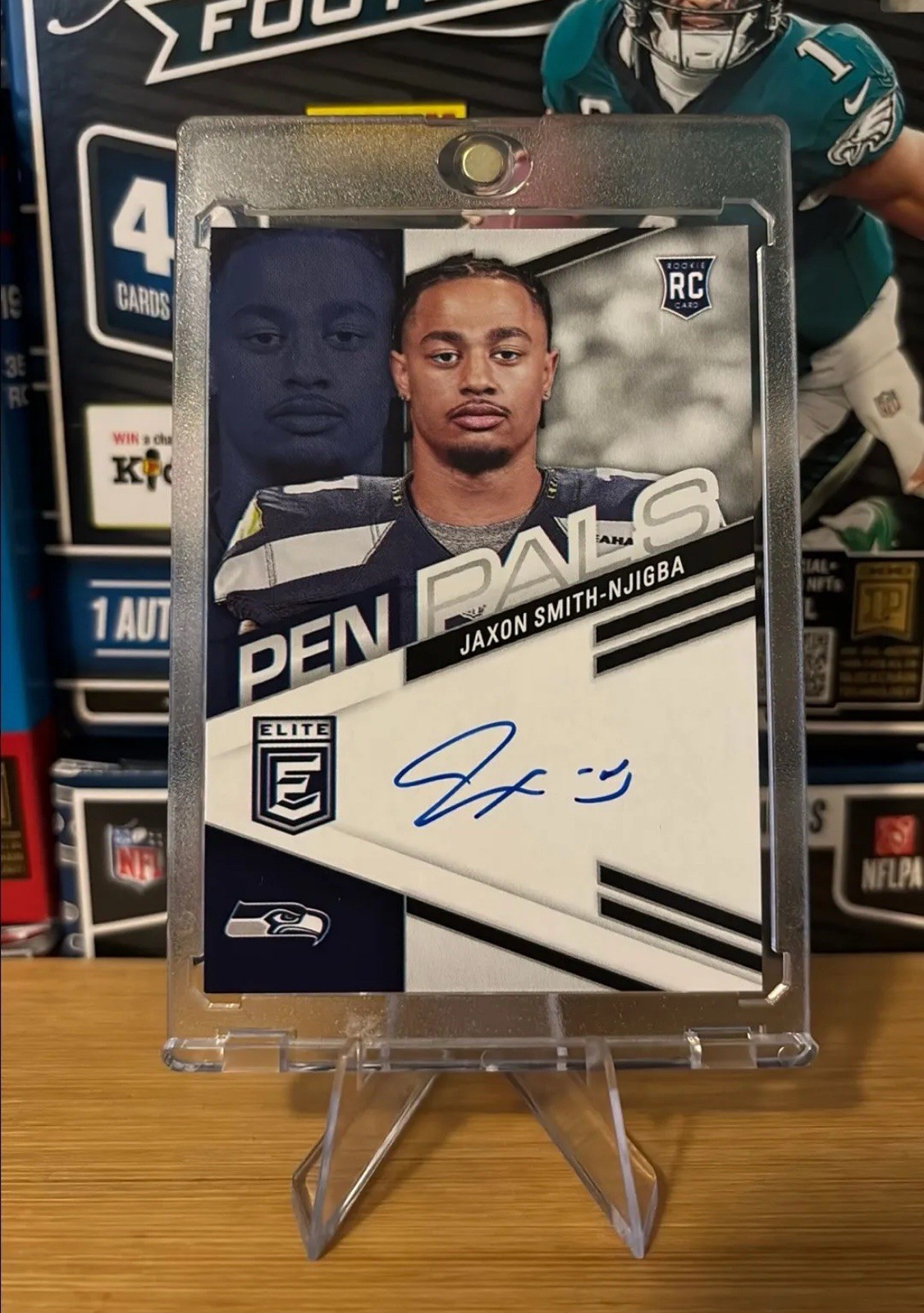 2023 Panini Donruss Elite - Pen Pals Jaxon Smith-Njigba #PPJSN (AU, RC)