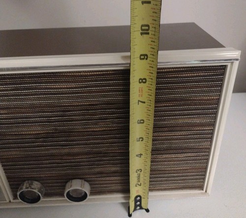 Vtg 1960s Zenith AM FM Radio Model X326 Brown And Cream Color -USA | eBay