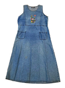 Denim Teacher Dress | eBay