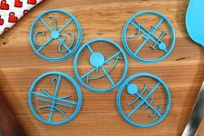 Lovecraft Great Old Ones Cookie Cutters Set 1 - Bokrug, Chaugnar Faugn, Dagan,