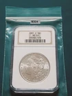 1881 S NGC MS65 Morgan Dollar!!  Nice 90% silver Coin!!   S331