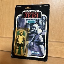Kenner Star Wars Return of the Jedi Biker Scout 77 Back-A 70820 1983 w Star Case