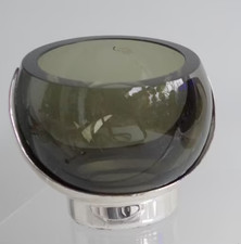 1970er Quist Kugel Vario Schalen f&uuml;r S&uuml;&szlig;igkeiten magn, Designclassic grau