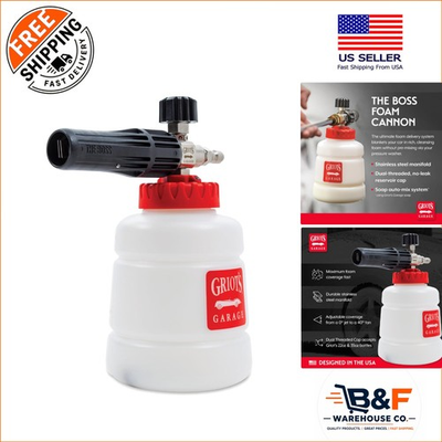 #ad Professional Grade Griot#x27;s BOSS Foam Cannon Ultimate Cleaning Efficiency $175.04