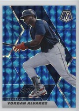 2021 Panini Mosaic Reactive Blue Mosaic Prizm Yordan Alvarez #46 19wa