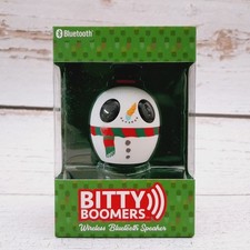Christmas Bitty Boomers Snowman Portable Bluetooth Speaker