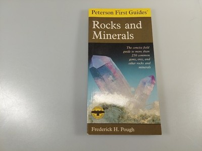 Peterson First Guides to Rocks and Minerals Frederick H Pough Paperback 1991