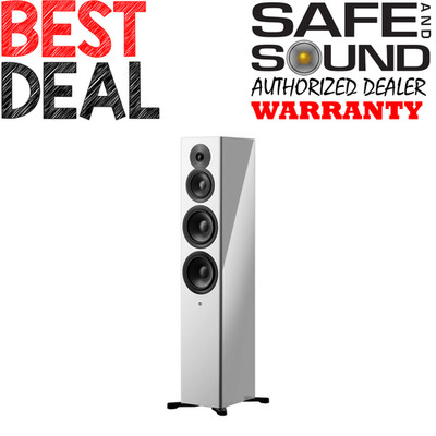 Dynaudio Focus 50 3-Way Floorstanding Streaming Loudspeaker (Pair) | White