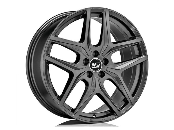 MSW 40 Alufelge 10X20 5X112 ET45 Gun Metal Glanz Grau-image