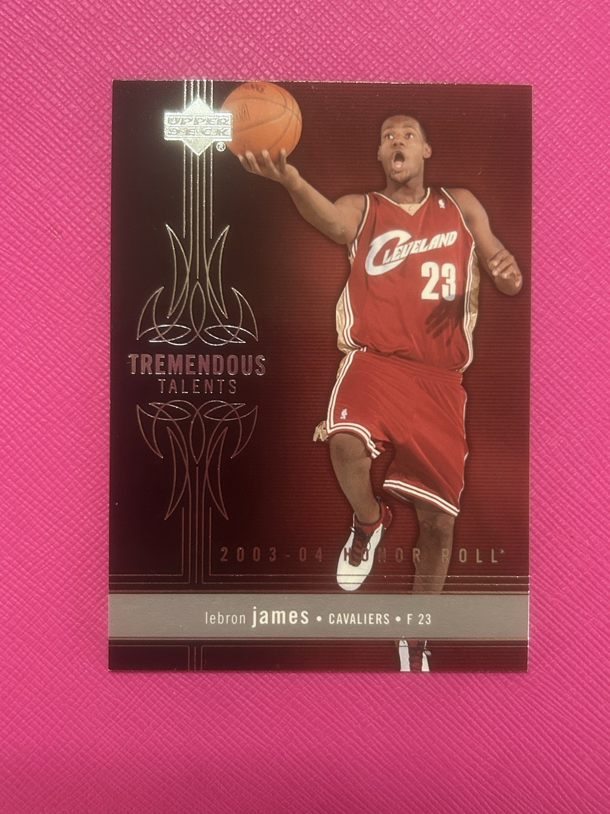 2003-04 Upper Deck Honor Roll - Tremendous Talents LeBron James #TT7 (RC)