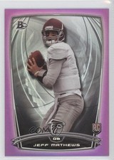 2014 Bowman Rookies Retail Purple Foil Jeff Mathews #11 1k3