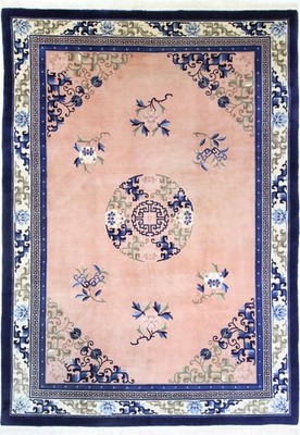 Royal Pekking China  Design Handgeknüpfter Teppich Orientteppich 307 x 212 cm