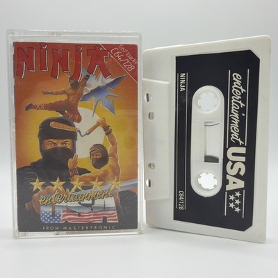 Ninja (Ninja Mission) - Commodore C64 / C128 - Entertainment USA - Mastertronic
