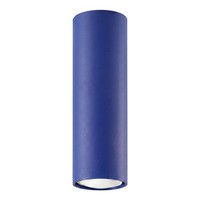 Deckenleuchte Stahl Ultramarin Rund Flur GU10 B:6 Cm Deckenlampe Schlafzimmer