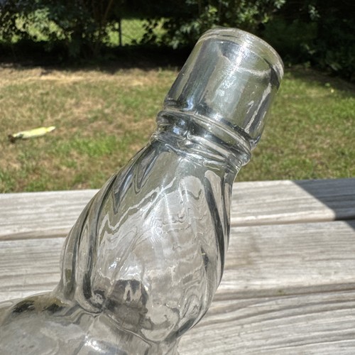 M. Salzman Co. Amber Neck Whisky Bottle One Full Quart nice clear 1800 - Picture 3 of 9