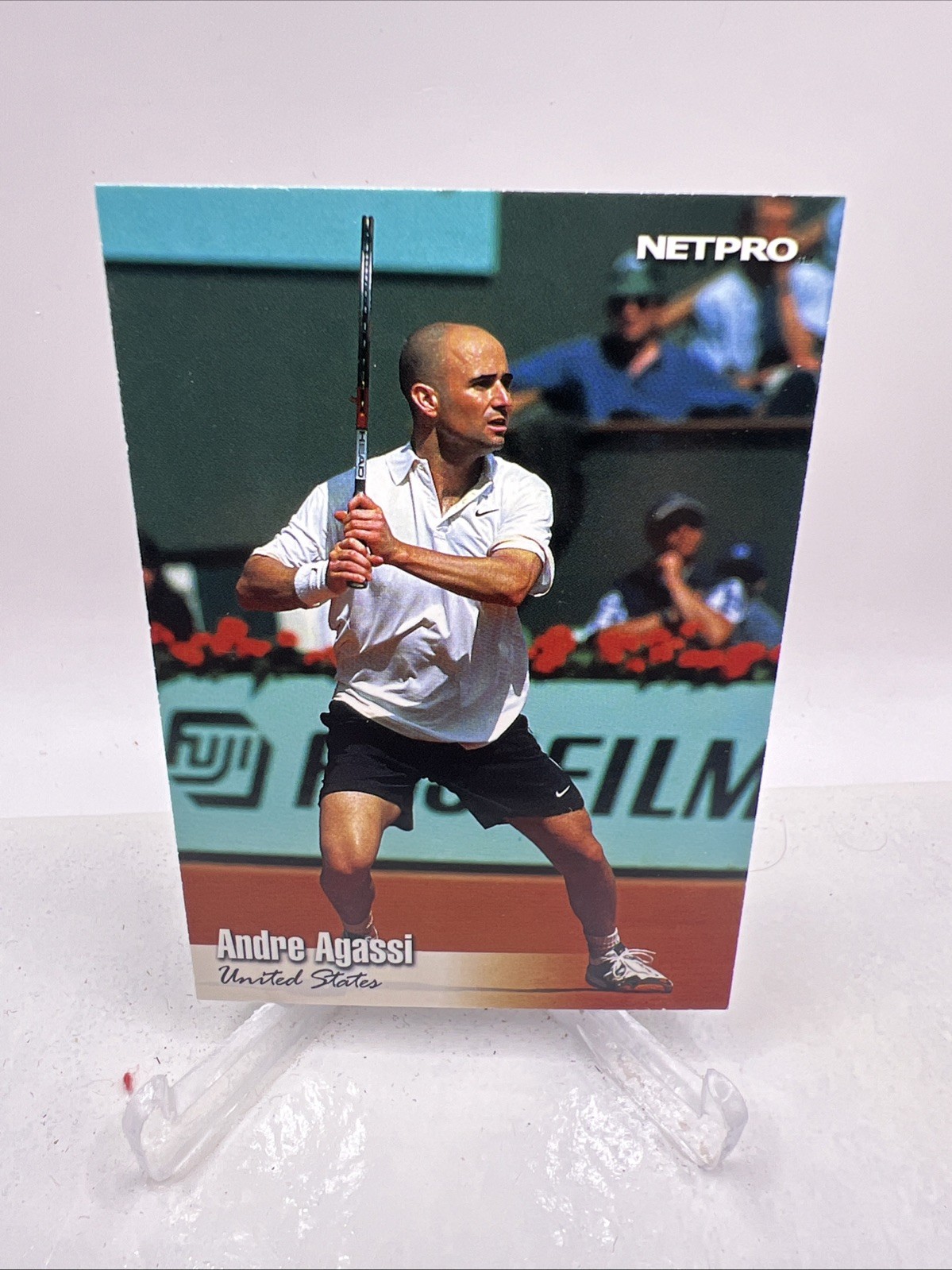 2003 NetPro 🎾 Andre Agassi #15 Tennis Card HOF