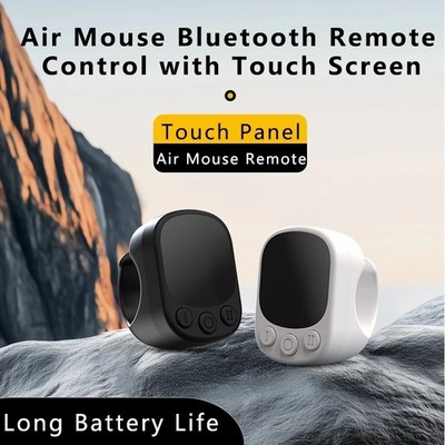 Tiktok Bluetooth Remote Control Scrolling Ring TIKTok Page Turner Black White PK