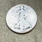 1921 walking Liberty Half Dollar Key Date!!  cleaned