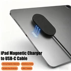 35W 18W 1m USB-C Port Leather Fast Magnetic Wireless Charger for iPad Pro Air