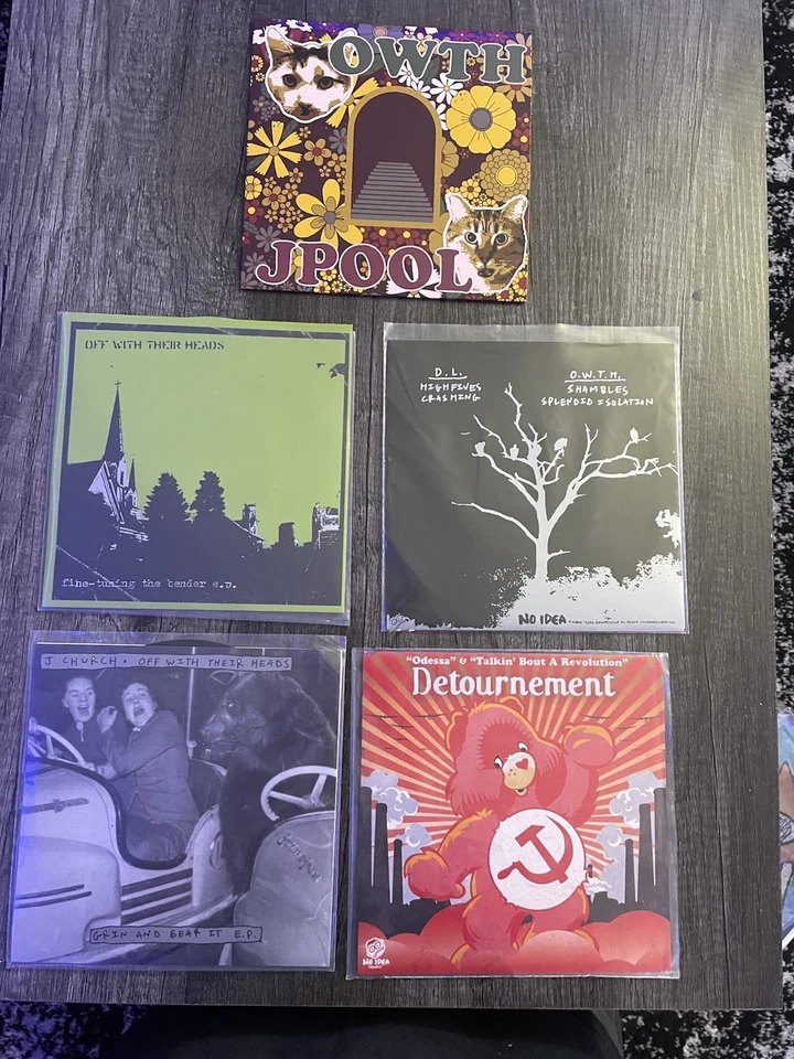 Off With Their Heads 7” Vinyl Records And Flexis Lot - Image 2 of 4