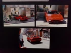 Rare Lot 3 Original Photos Ferrari 288 GTO - Charles Pozzi 1990 - Silver