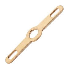 Image of Vogt Verbindungstechnik Double Soldering Tag Brass 3.2mm Pack Of 100