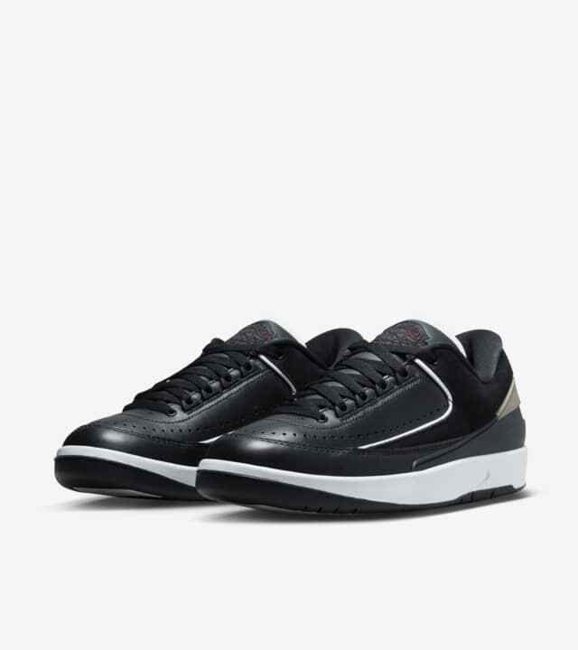 DX4401-001 Nike Air Jordan 2 Retro Low Black Varsity Red