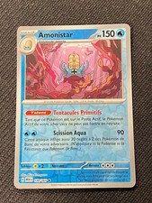 CARTE POKEMON AMONISTAR 139/165 FR HOLO REVERSE 151 - NM/M