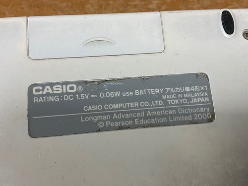 Casio XD-S800 Traduttore Dizionario Elettronico Strumento Lingua - Foto 5 di 9