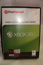 Soldier of Fortune: Payback (Microsoft Xbox 360, 2007) disk only w/ box