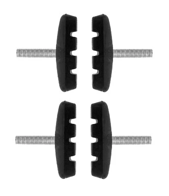 MANOVELLA 4 x Fahrrad 50 mm Bremsbeläge Cantilever Fahrrad Canti Bremsschuhe Bremsklötze