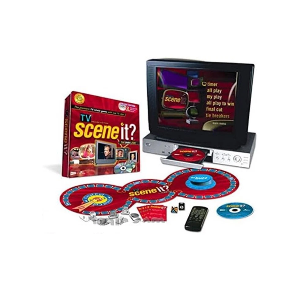 DELUXE EDITION TV "SCENE IT? THE DVD GAME, NEW (Sealed Tin Box) - Image 2 of 2