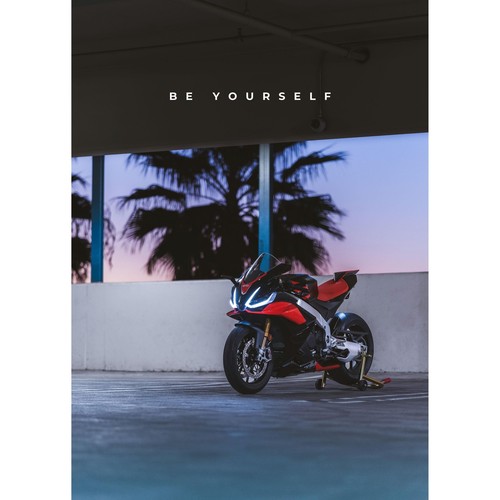 Motivational Poster Aprilia RSV4 1100 Factory #005 Art - Picture 9 of 14