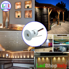 Faretti LED 12V 1W punto luce bianca Dimmerabile IP65 angolo luce 30° o 120°