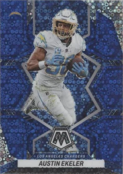 No Huddle Blue Mosaic Prizm