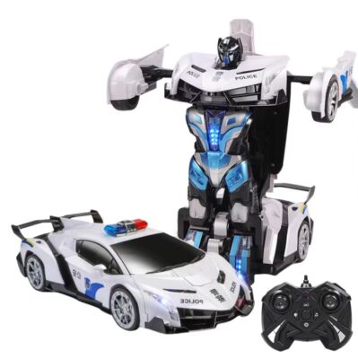 Gesture sensing deformation remote control car charging drift racing robot