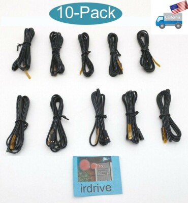 10-Pack: Temperature Sensor for PC Fan Speed Controller/Motherboard BIOS Probe