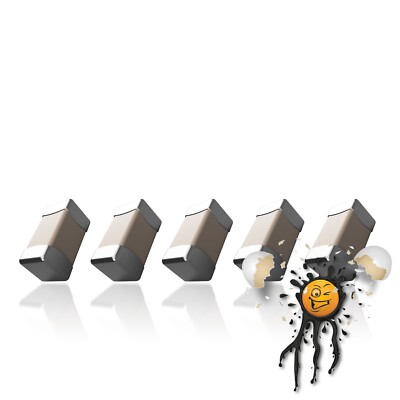 5 x Keramik Kondensator chip ceramic capacitor ±10% 0402 Bauform 1pF-10uF